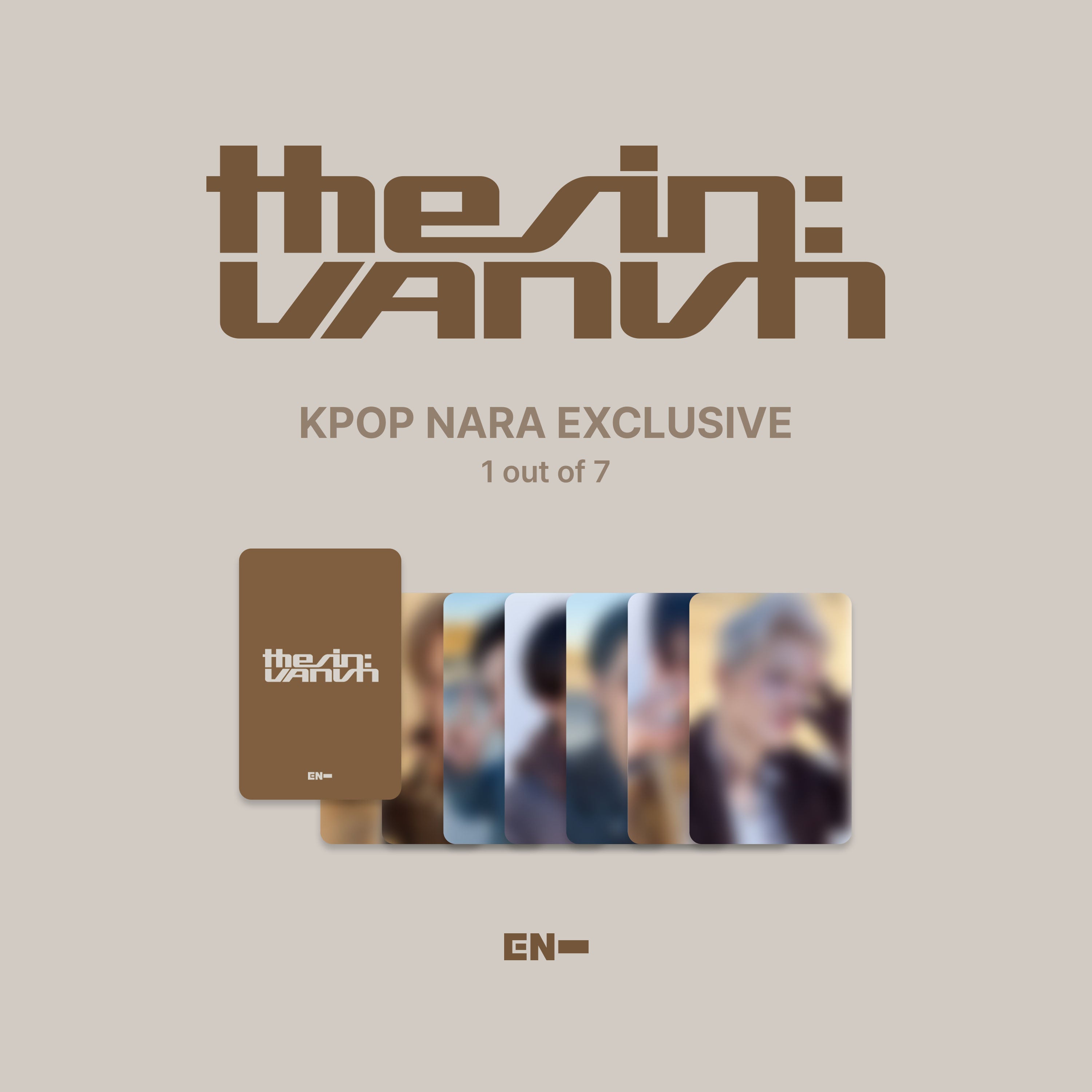 ENHYPEN - THE SIN : VANISH [KPOP NARA EXCLUSIVE] – Kpop Nara