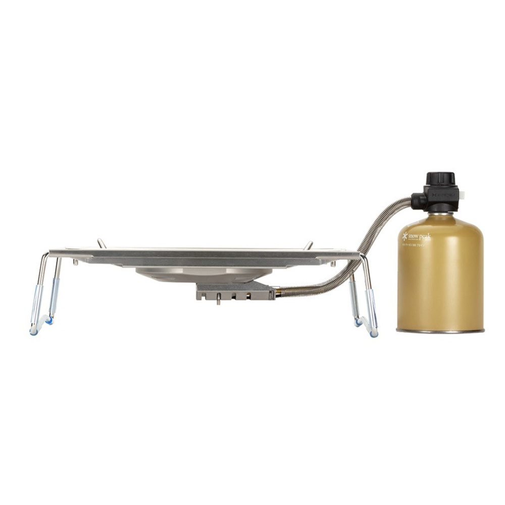 snow peak フラット バーナー GS-450R: キャンプ トレッキングギア