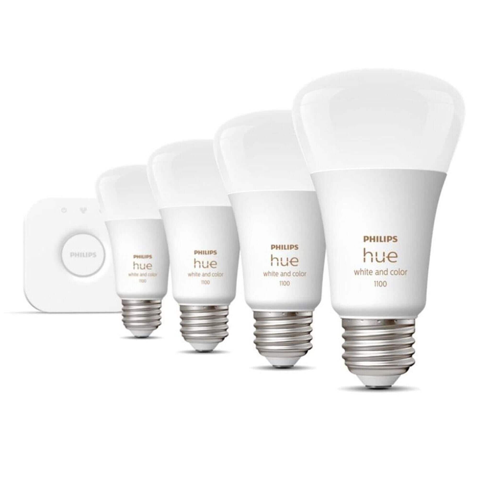 Philips Hue Bridge 2.0 & E26 Starter Kit 4pk
