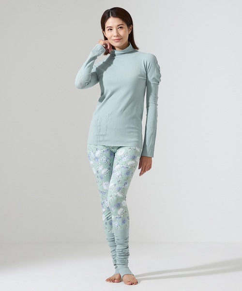 Chacott（チャコット）の「【ノーソーイングニット】フラワーモチーフ