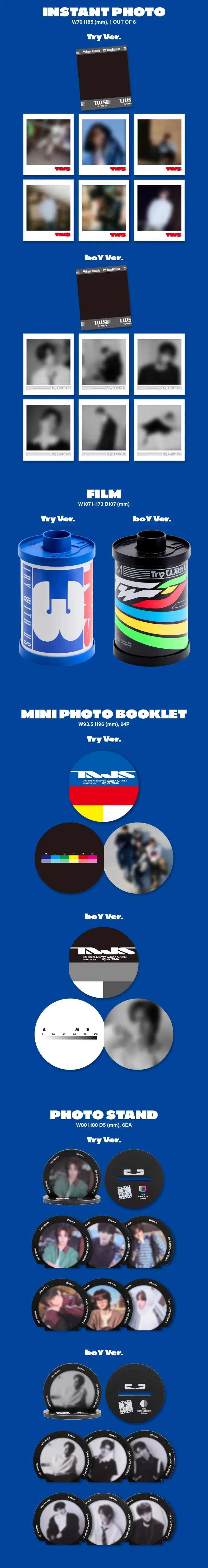 TWS 3rd Mini Album - TRY WITH US – Choice Music LA