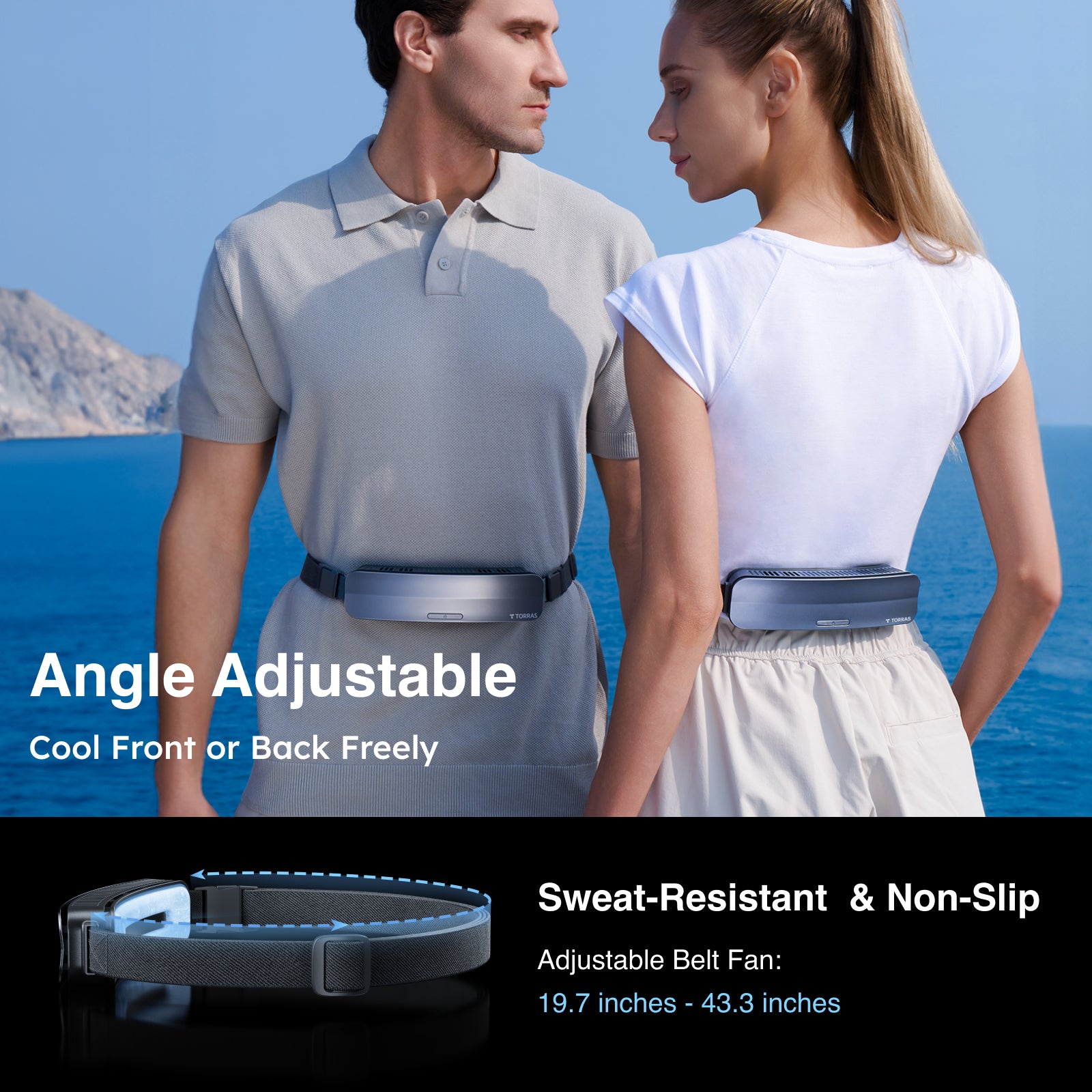 美品 COOLiFY ZONE 3 ベルトファン 腰掛25年モデルTORRAS TORRAS