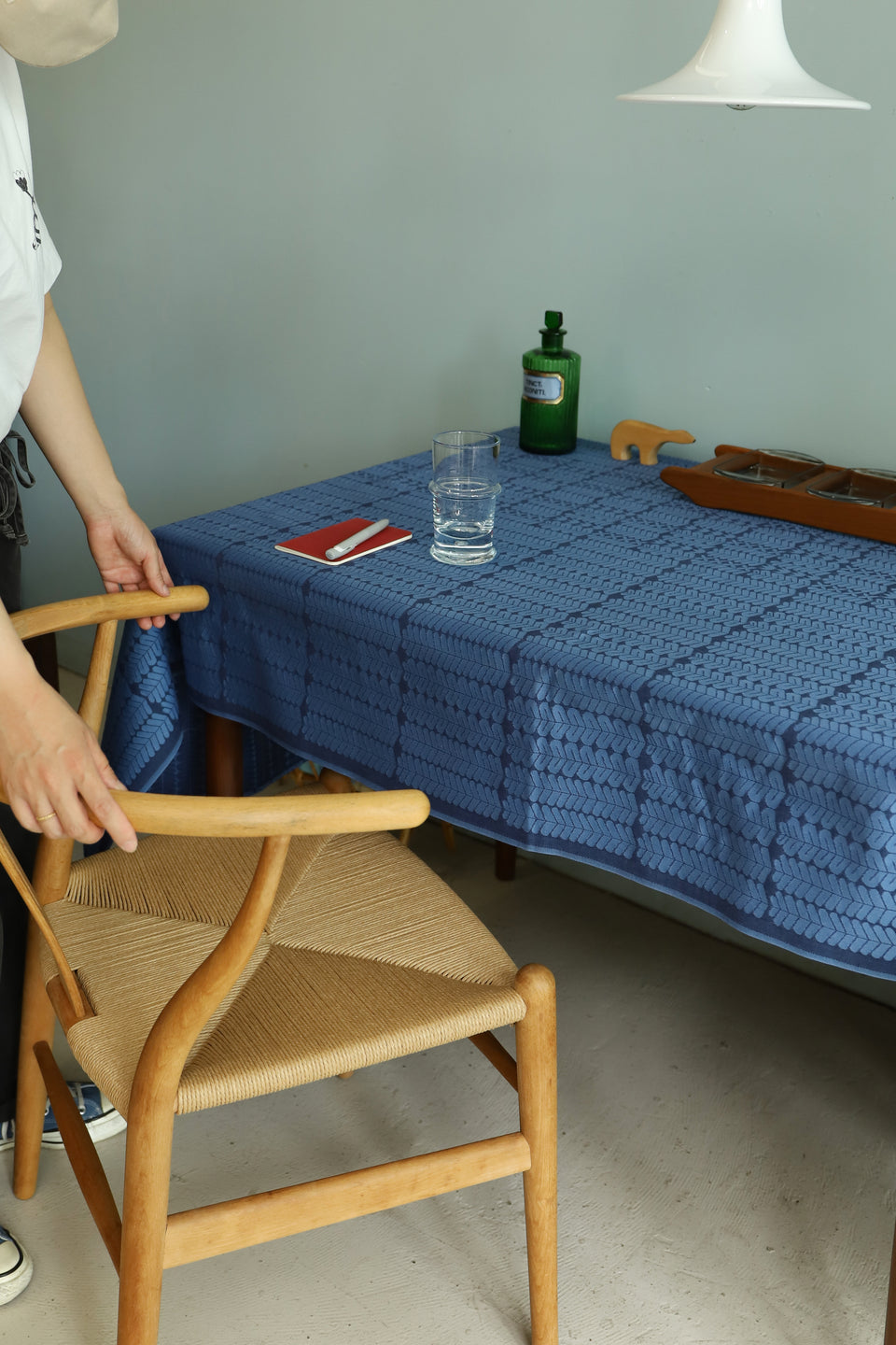 ジョージ・ジェンセン・ダマスク テーブルクロス デンマークデザイン