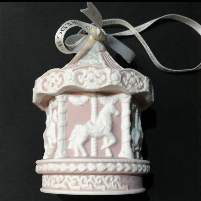 WEDGWOOD - ウェッジウッド オーナメント メリーゴーランド ピンク