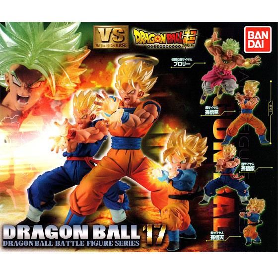 バンダイ ドラゴンボール超 VSドラゴンボール17 全4種フルセット