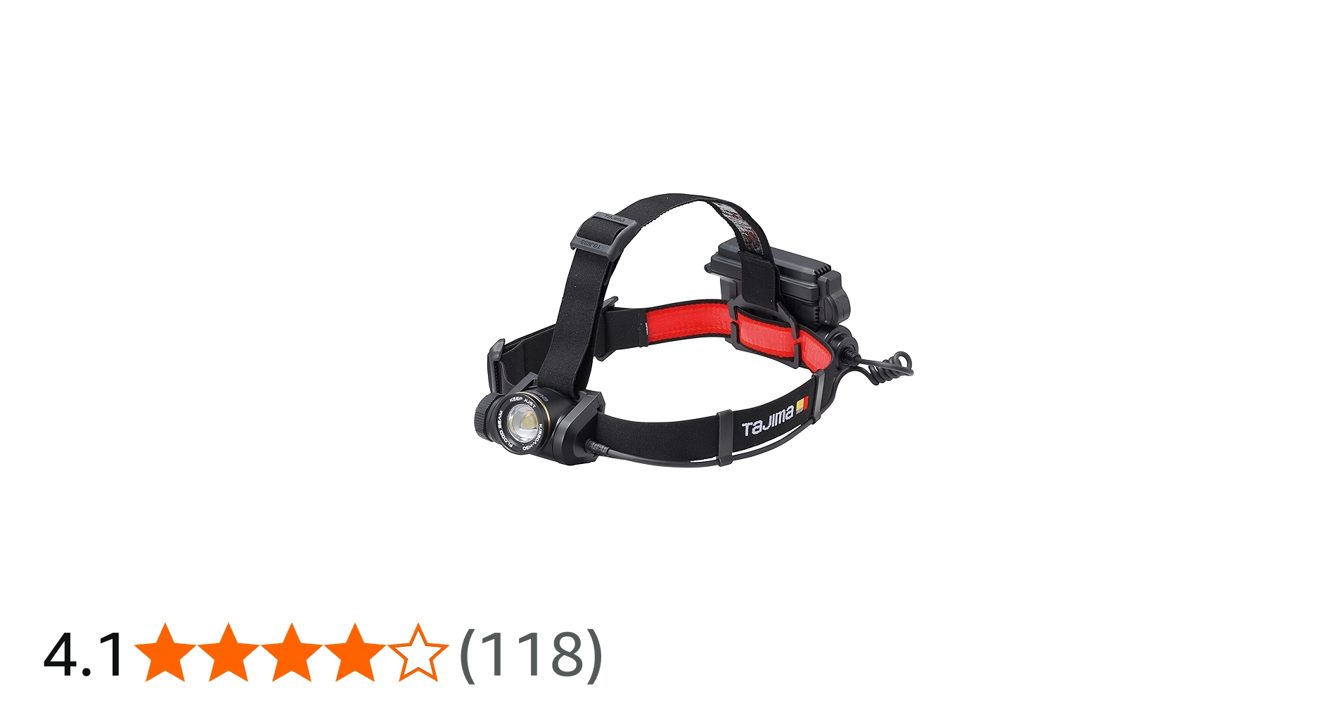 Amazon.co.jp: タジマ(Tajima) LED ヘッドライト キープジャスト 電池
