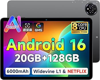 Amazon.co.jp: 【タブレット 10インチ】-Android16 強化版 wi-fiモデル