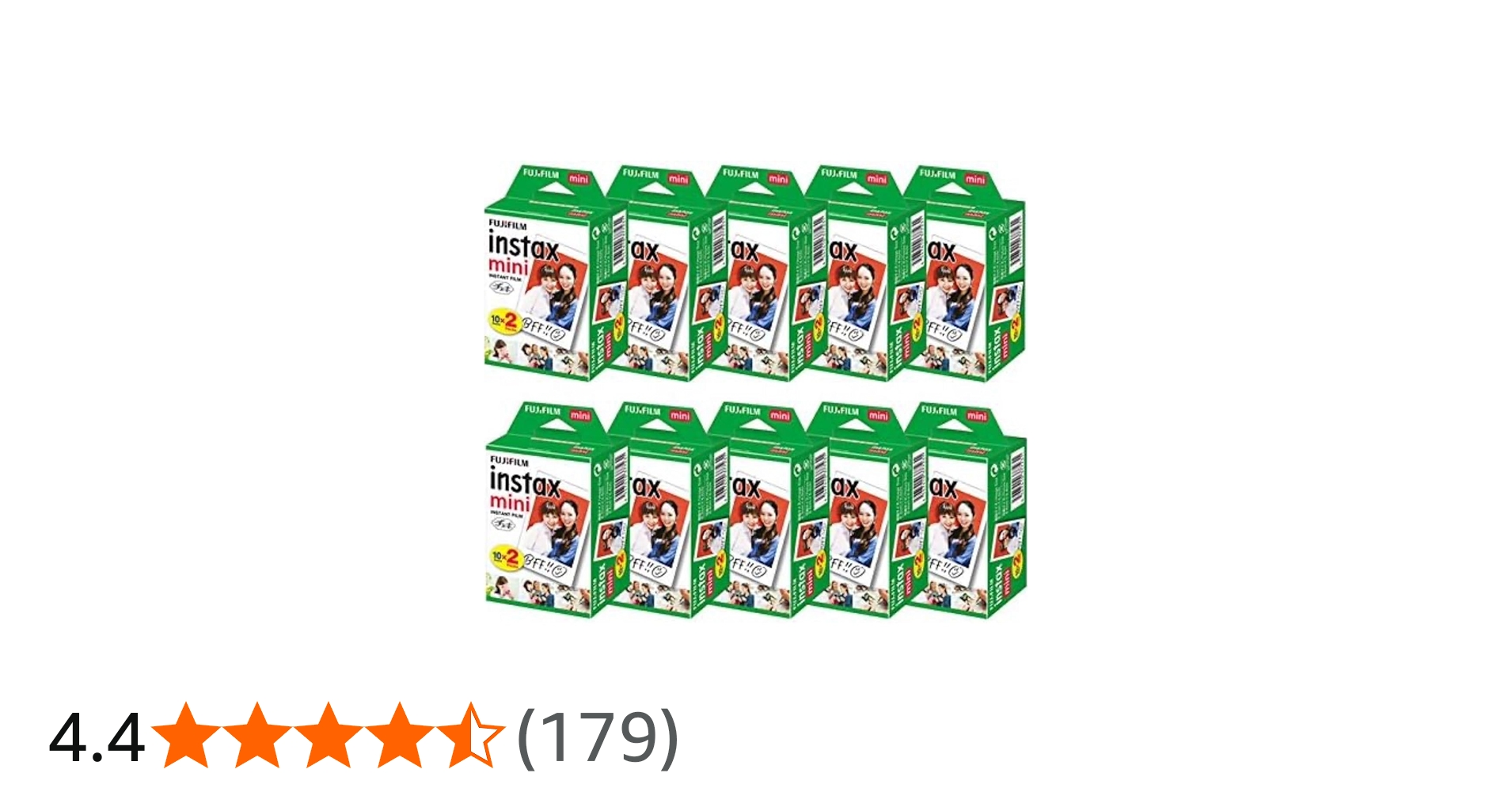 Amazon | 富士フイルム(FUJIFILM) チェキフィルム instax mini 2パック