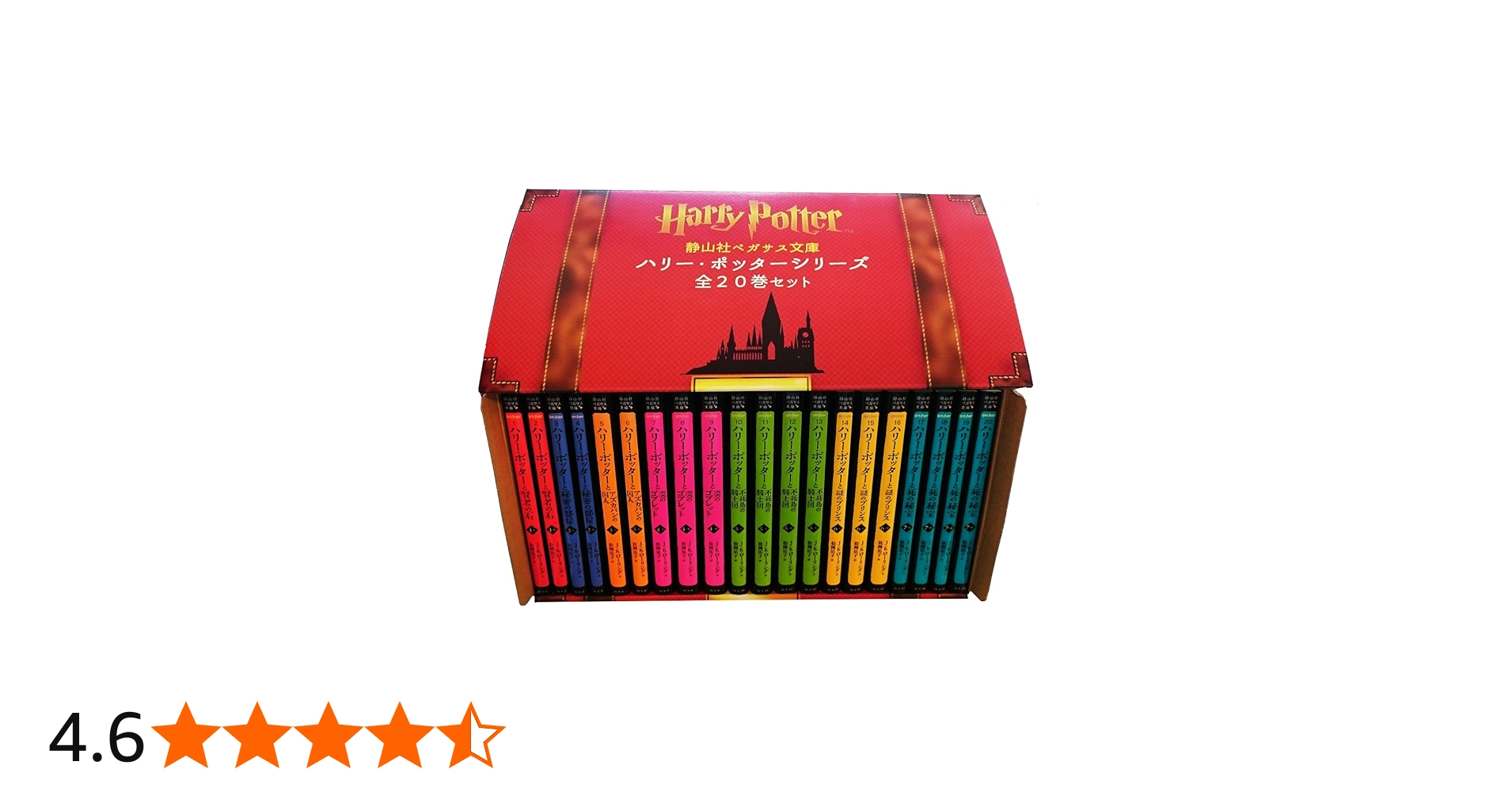 静山社ペガサス文庫ハリー・ポッターシリーズ全20巻セット（箱入