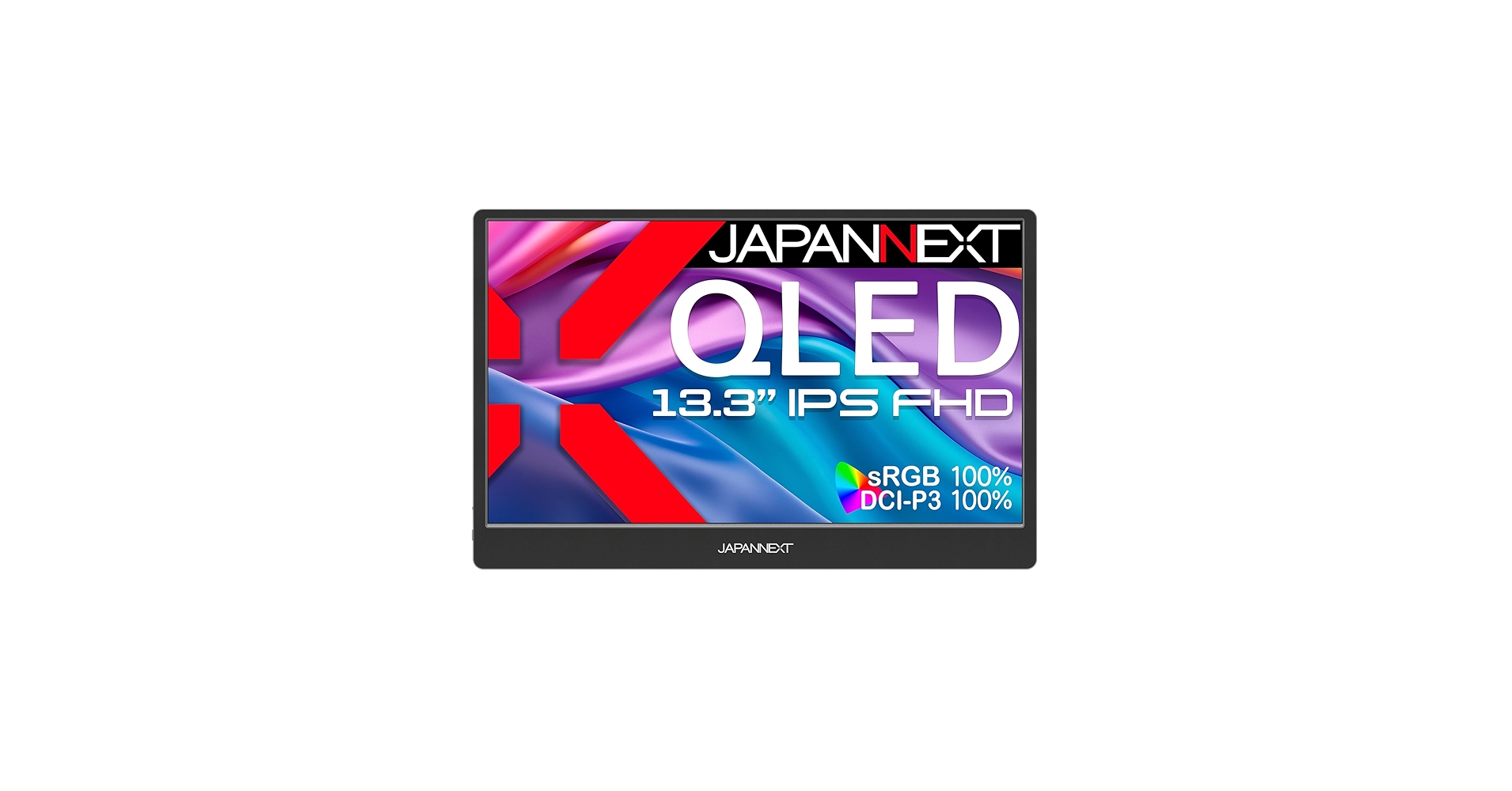 Amazon.co.jp: JAPANNEXT 13.3インチ IPSパネル搭載 QLED(量子ドット