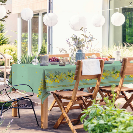 6人掛けテーブルクロス 250cm×150cm – Bance Import