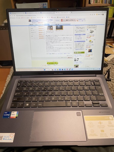 ASUS Vivobook 14X X1403ZA Core i7 12700H/16GBメモリ/512GB SSD/14型