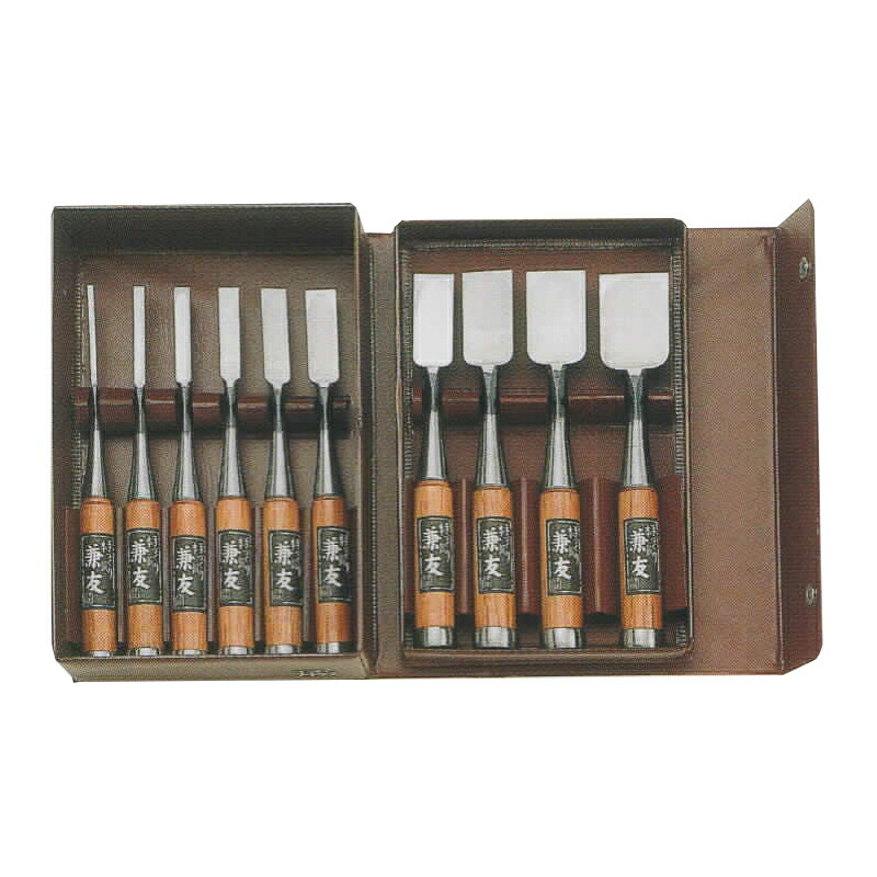 楽天市場】ノミ 鑿 のみ 組のみ 兼友 追入 グミ 5本組 9・15・24・30