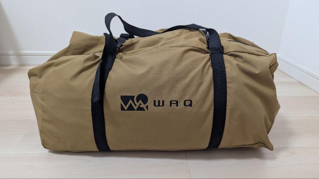 【要写真確認】WAQ Alpha T/C ソロ用ティピテント　TANカラー ソロテント WAQ Alpha T/C ソロキャンプ用ティピテント – WAQ公式