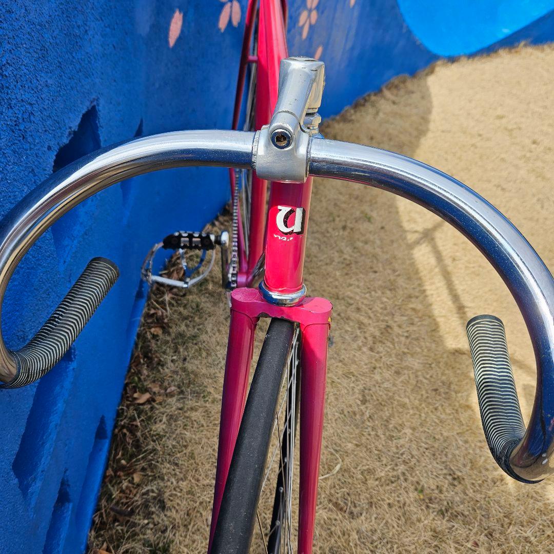 ウメザワ 競輪 ピスト 540 njs 110エンド フレームセット - メルカリ