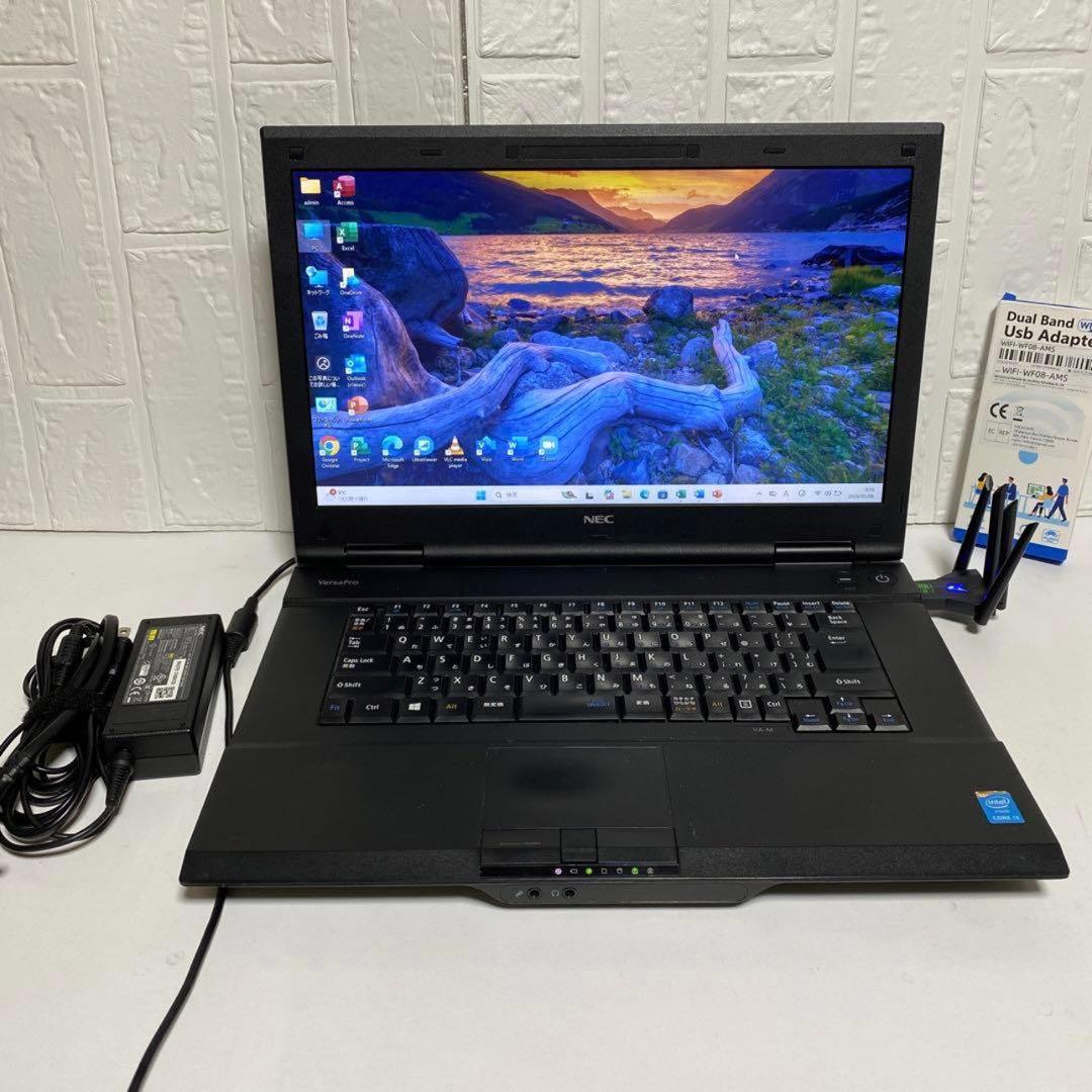 Windows11 オフィス付き高速起動SSD メモリ8GB NECノートPC - メルカリ