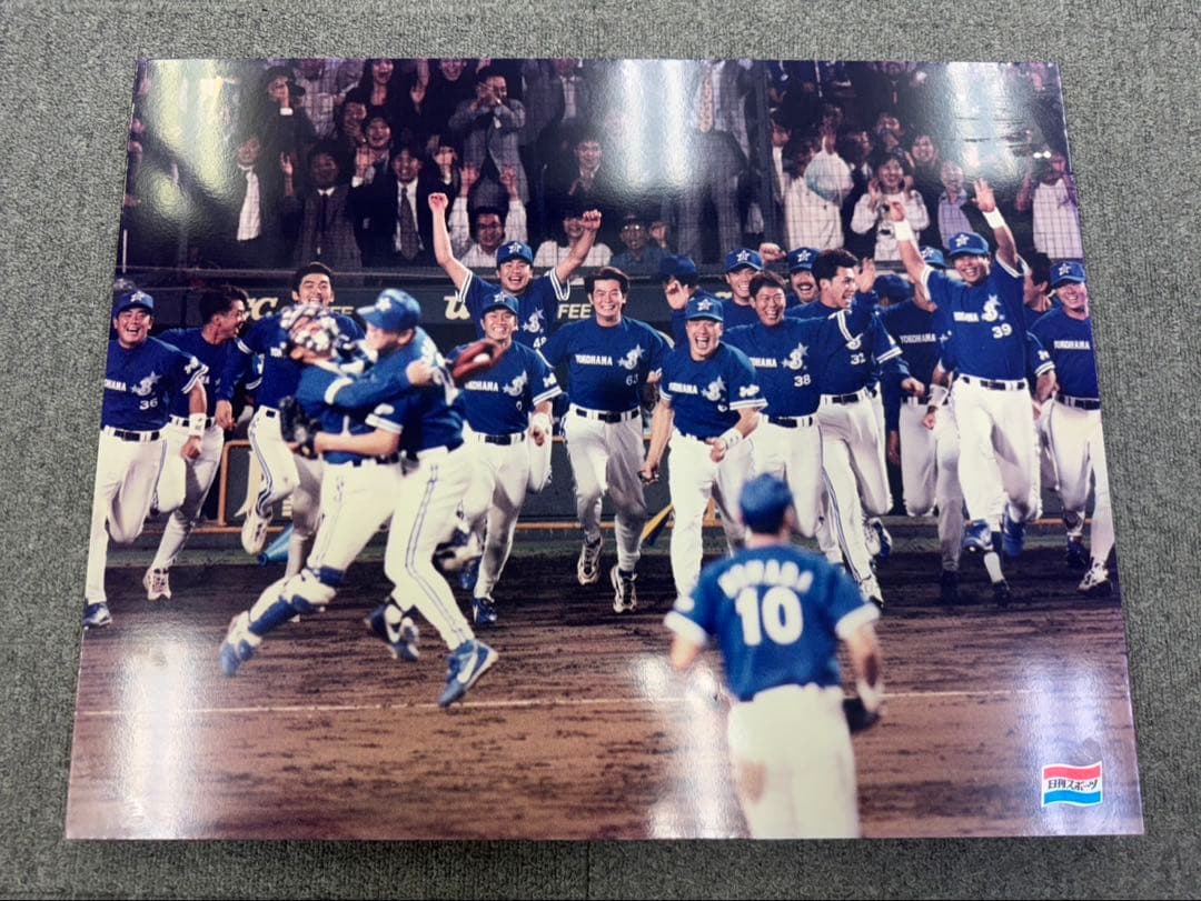 1998年横浜ベイスターズ優勝記念写真パネル 横浜ベイスターズ 1998年 優勝 記念写真集 本「一丸野球の戦士たち