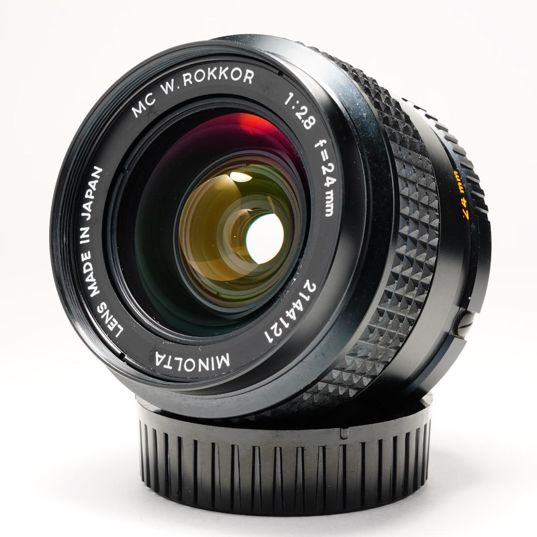 希少【極美品】動作◎ ミノルタ MC W.ROKKOR 24mm F2.8 21 ☆美品☆ MINOLTA ミノルタ MC W.ROKKOR-SI 24mm F2.8 2511036 - メルカリ
