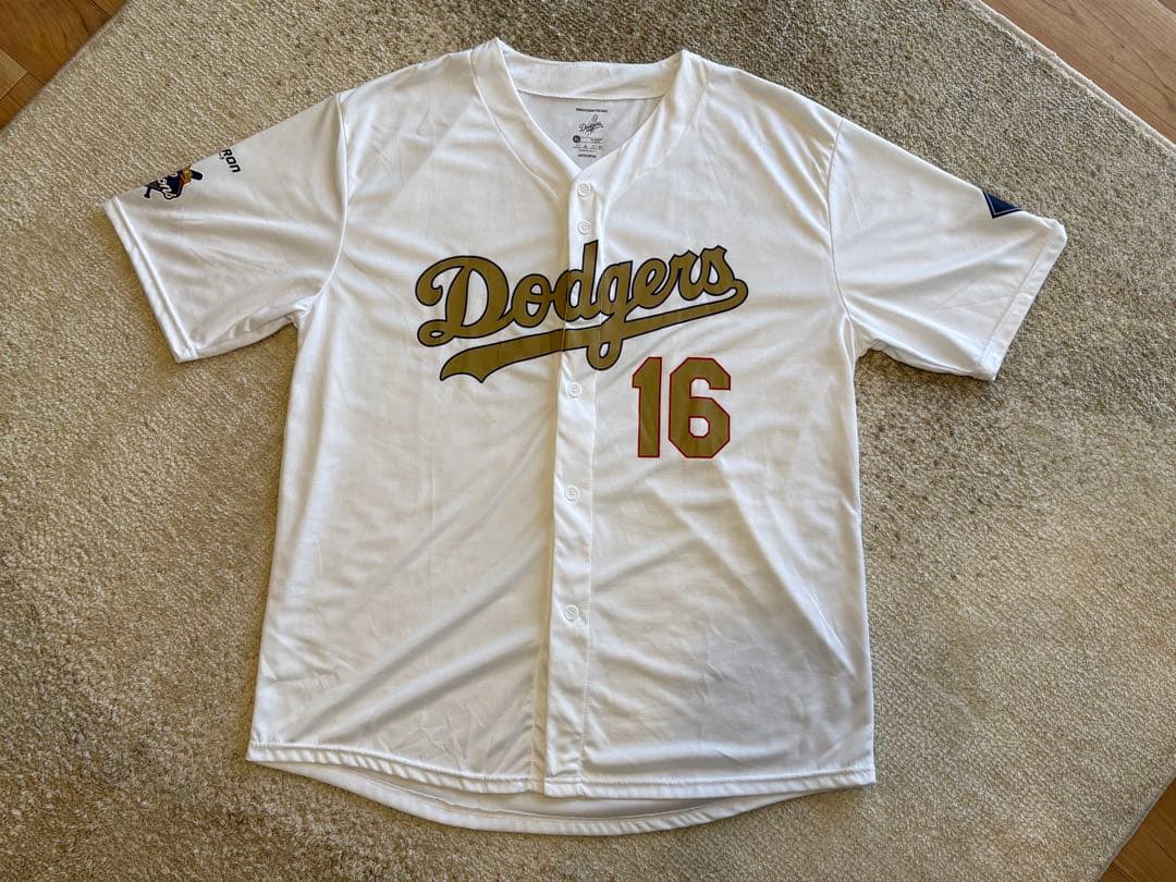 ウィル・スミス　ドジャース　ゴールドジャージ　ワールドチャンピオン　来場者限定 2024年 MLBワールドシリーズ制覇を記念したドジャース ゴールド