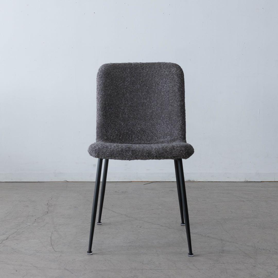 ダークグレー　ファブリックダイニングチェア 回転式ダイニングチェア [1脚] | おしゃれな家具・インテリア通販なら