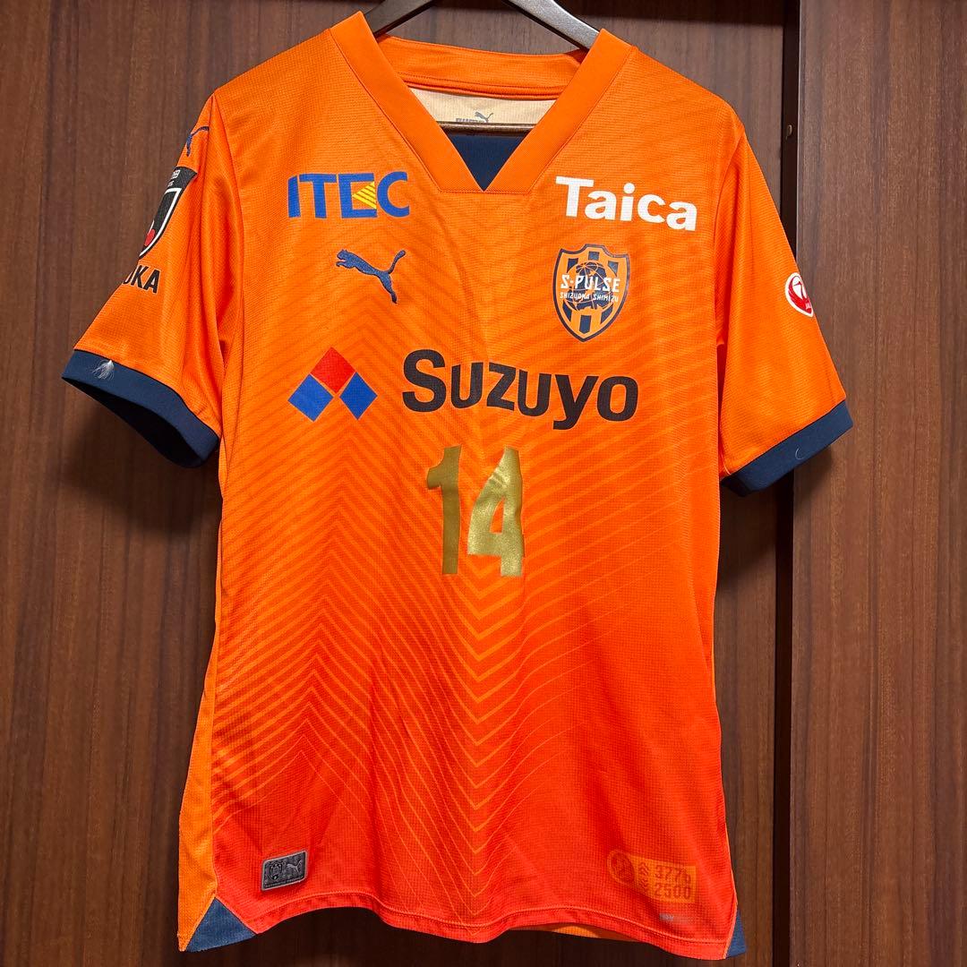 清水エスパルス 山原怜音 2024 XL 熱い応援ありがとうございました🟠 そして昨日、25歳を迎える事ができ