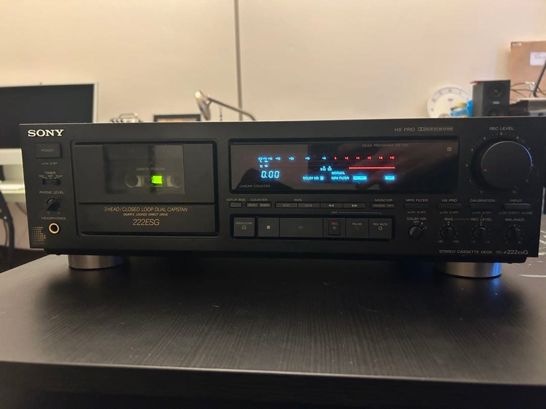 SONY 3ヘッドカセットデッキ TC-K222ESG SONY TC-K222ESG – Audiolife － Enjoy your audio life!!