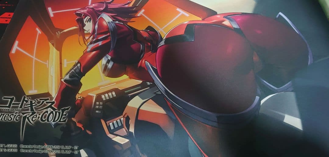 コードギアス　カレン　プレイマット　ラバーマット カレン ラバーデスクマットコレクション コードギアス 反逆の